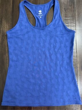 Rabbit bunny hop Running Tank Top - Blue Women's Racerback